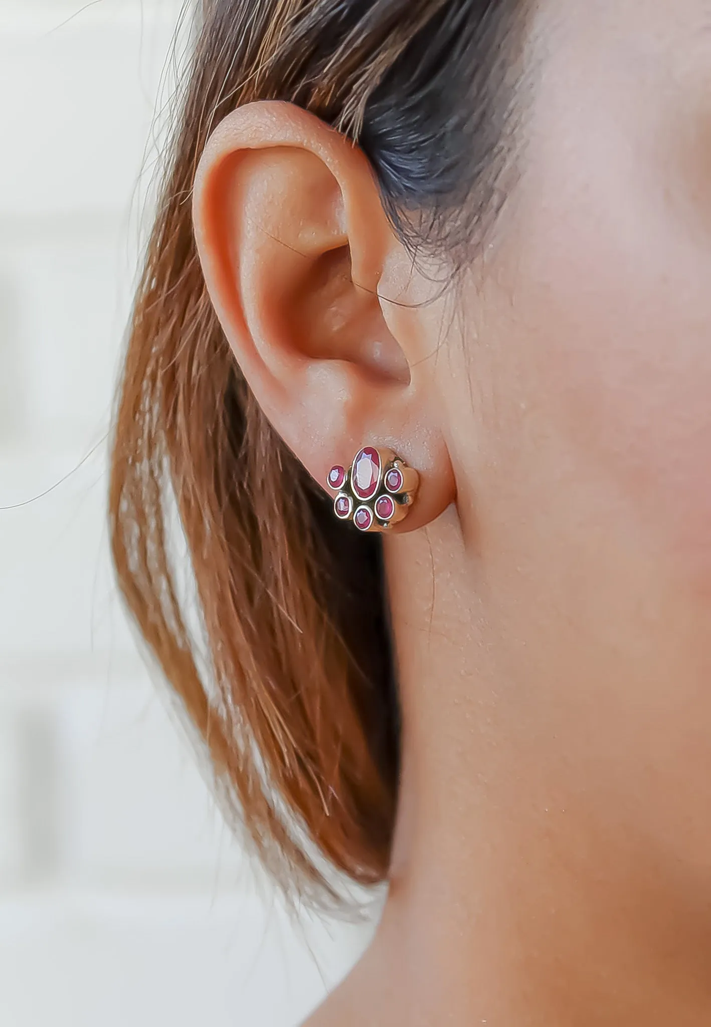 Blossom Silver Earrings