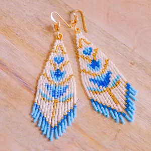 Flor Fringe earrings