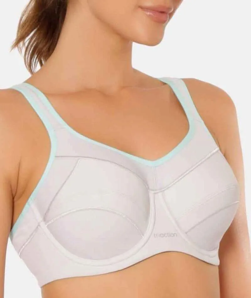 Triumph Triaction Performance Sports Bra - Platino